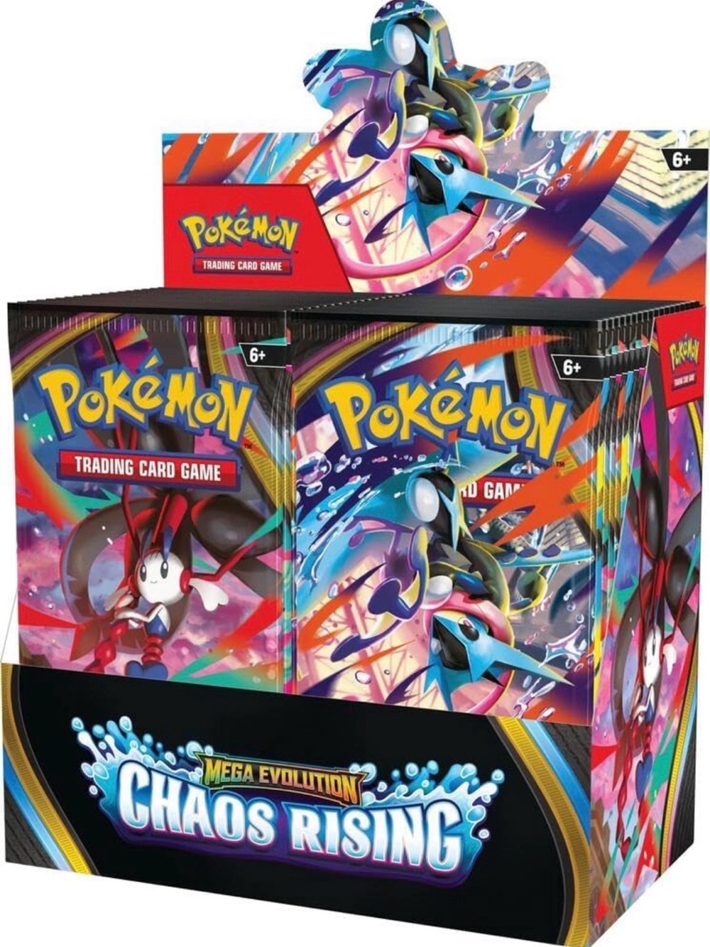 6‎ Chaos Rising Pokémon mega evolution packs